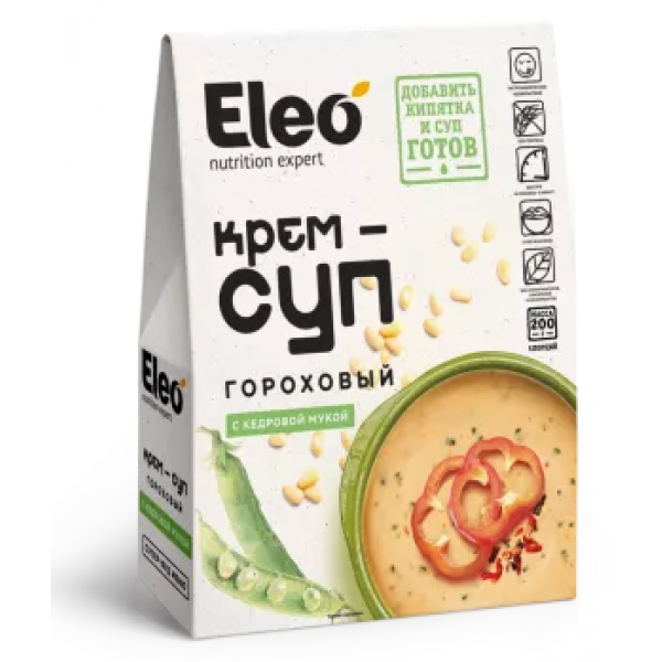 Крем-суп гороховый с кедровой мукой "Eleo" 200 г