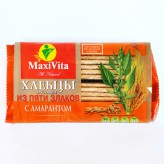 Хлебцы хрустящие "Из пяти злаков" с амарантом "Maxi Vita" 150гр